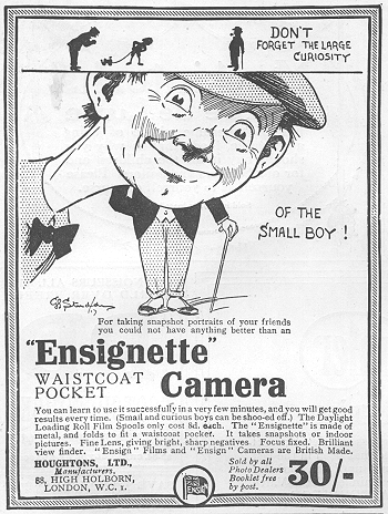 Ensignette Cameras, 1917