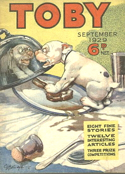 Toby Cover September 1929