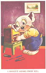 I haven't heard from you