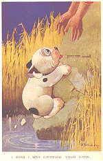 I wish I was gripping your hand